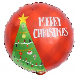 18" Μπαλόνι Χριστουγεννιάτικο Δέντρο με στολίδια 18" Μπαλόνι Χριστουγεννιάτικο Δέντρο με στολίδια