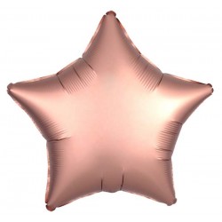 18" Μπαλόνι chrome rosegold αστέρι 18" Μπαλόνι chrome rosegold αστέρι