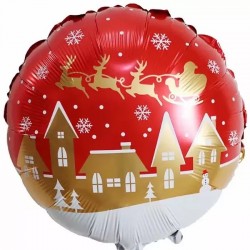 18" Μπαλόνι Έλκηθρο του Άι Βασίλη 18" Μπαλόνι Έλκηθρο του Άι Βασίλη