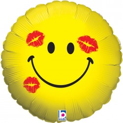 18" Μπαλόνι Emoji Face Kisses 18" Μπαλόνι Emoji Face Kisses
