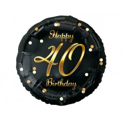 18" Μπαλόνι Γενεθλίων 40th Birthday 18" Μπαλόνι Γενεθλίων 40th Birthday