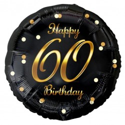 18" Μπαλόνι Γενεθλίων 60th Birthday 18" Μπαλόνι Γενεθλίων 60th Birthday