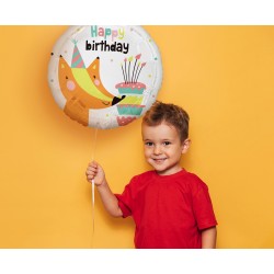 18" Μπαλόνι Γενεθλίων Αλεπού 18" Μπαλόνι Γενεθλίων Αλεπού