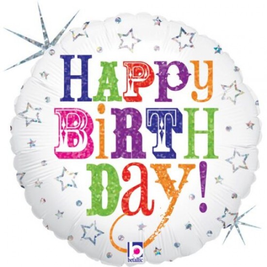 18'' Μπαλόνι γενεθλίων Greetings