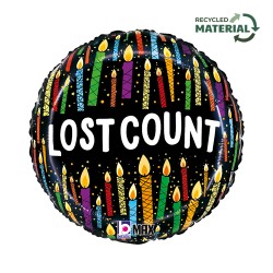 18" Μπαλόνι Γενεθλίων Lost Count 18" Μπαλόνι Γενεθλίων Lost Count