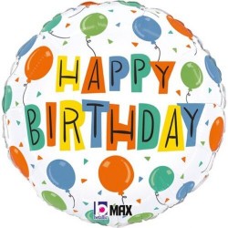 18'' Μπαλόνι γενεθλίων Party Balloons 18'' Μπαλόνι γενεθλίων Party Balloons