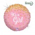 18" Μπαλόνι Γέννησης It's A Girl Glittering (NO PKG)