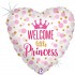 18'' Μπαλόνι γέννησης Καρδιά Little Princess (NO PKG)