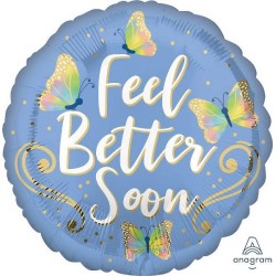 18" Μπαλόνι για Περαστικά "Feel Better Soon" Πεταλούδες 18" Μπαλόνι για Περαστικά "Feel Better Soon" Πεταλούδες