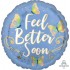 18" Μπαλόνι για Περαστικά "Feel Better Soon" Πεταλούδες