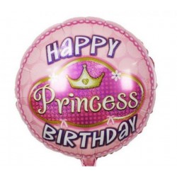 18" Μπαλόνι Happy Birthday Πριγκίπισσα 18" Μπαλόνι Happy Birthday Πριγκίπισσα