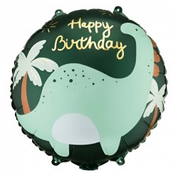 18'' Μπαλόνι Happy Birthday - Βροντόσαυρος