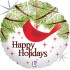 18" Μπαλόνι Happy Holidays Στολίδι