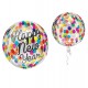18" Μπαλόνι "Happy New Year" κομφετί ORBZ