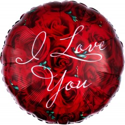 18' Μπαλόνι I Love You -  Roses