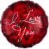 18' Μπαλόνι I Love You -  Roses