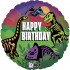 18" Μπαλόνι Jurassic Birthday δεινόσαυροι