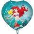18" Μπαλόνι Καρδιά Άριελ η μικρή γοργόνα