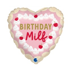 18" Μπαλόνι Καρδιά Birthday Milf 18" Μπαλόνι Καρδιά Birthday Milf