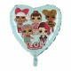 18" Μπαλόνι Καρδιά LOL Surprise