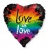 18" Μπαλόνι καρδιά  Love is Love