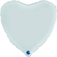 18" Μπαλόνι Καρδιά παστέλ Γαλάζιο