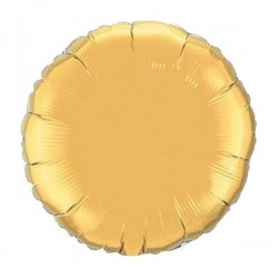 18" Μπαλόνι Κίτρινο Στρογγυλό