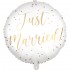 18” Μπαλόνι λευκό Just Married