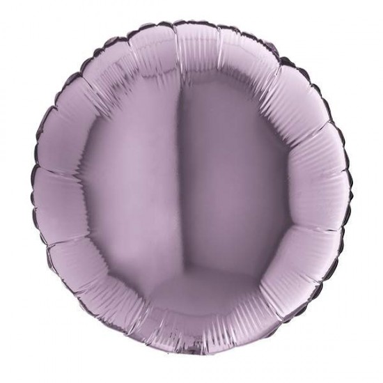 18" Μπαλόνι Λιλά Στρογγυλό