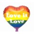 18" Μπαλόνι Love is Love Καρδιά