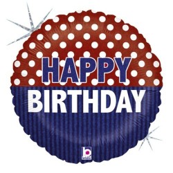 18'' Μπαλόνι Ναυτικό Birthday 18'' Μπαλόνι Ναυτικό Birthday