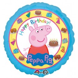 18" Μπαλόνι Peppa Pig Happy Birthday 18" Μπαλόνι Peppa Pig Happy Birthday