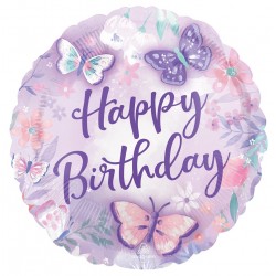 18" Μπαλόνι Πεταλούδα Happy Birthday 18" Μπαλόνι Πεταλούδα Happy Birthday