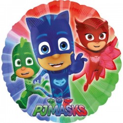 18" Μπαλόνι PJ Masks στρογγυλό 18" Μπαλόνι PJ Masks στρογγυλό
