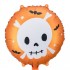 18" Μπαλόνι πορτοκαλί Νεκροκεφαλή