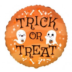 18" Μπαλόνι πορτοκαλί Trick or Treat 18" Μπαλόνι πορτοκαλί Trick or Treat