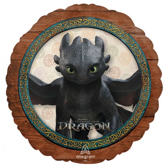 18'' Μπαλόνι Toothless - Πως να εκπαιδεύσετε το Δράκο σας