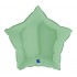 18" Μπαλόνι πράσινο ματ αστέρι