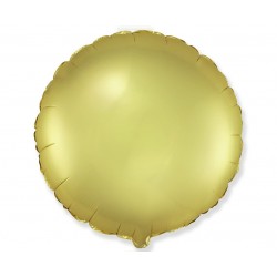 18" Μπαλόνι Σατέν Χρυσό Στρογγυλό 18" Μπαλόνι Σατέν Χρυσό Στρογγυλό