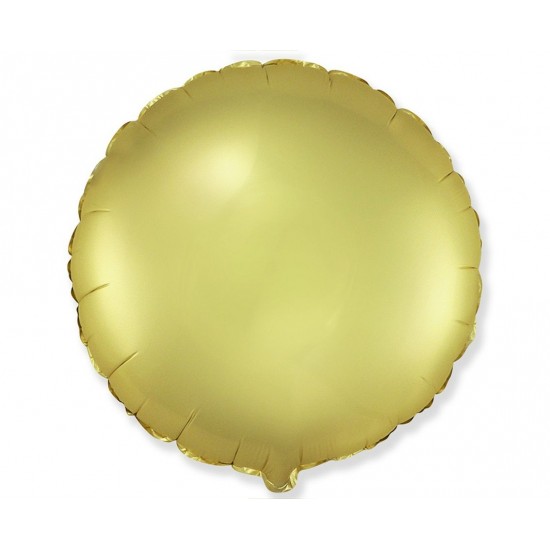18" Μπαλόνι Σατέν Χρυσό Στρογγυλό 18" Μπαλόνι Σατέν Χρυσό Στρογγυλό