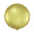 18" Μπαλόνι Σατέν Χρυσό Στρογγυλό