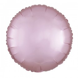 18" Μπαλόνι Σατέν Παστέλ Ροζ Στρογγυλό 18" Μπαλόνι Σατέν Παστέλ Ροζ Στρογγυλό