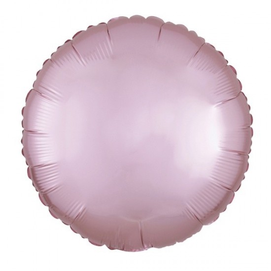 18" Μπαλόνι Σατέν Παστέλ Ροζ Στρογγυλό 18" Μπαλόνι Σατέν Παστέλ Ροζ Στρογγυλό