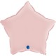 18'' Μπαλόνι Σατέν Ροζ Παστέλ Αστέρι