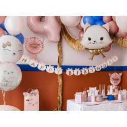 18'' Ροζ Μπαλόνι Kitty Happy Birthday