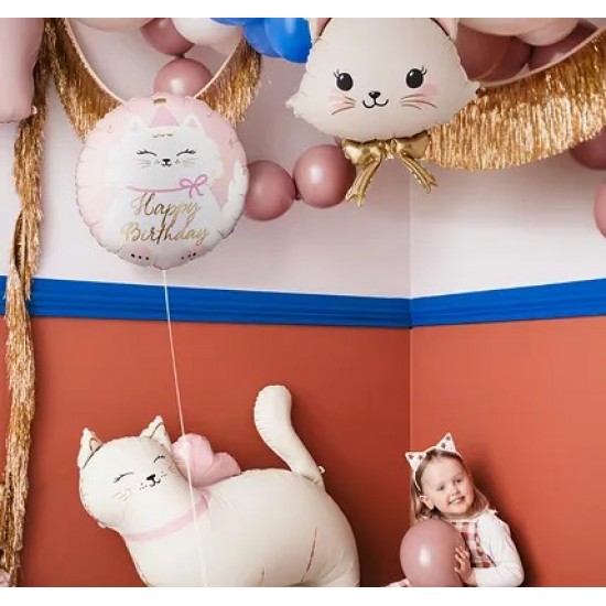 18'' Μπαλόνι Στρογγυλό Kitty Happy Birthday