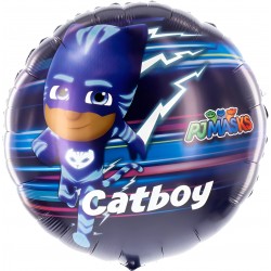 18" Μπαλόνι στρογγυλό Pj Masks - Catboy