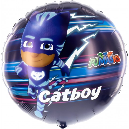 18" Μπαλόνι στρογγυλό Pj Masks - Catboy