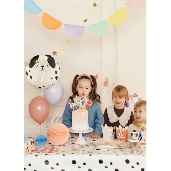 18'' Μπαλόνι Στρογγυλό Σκυλάκι Happy Birthday