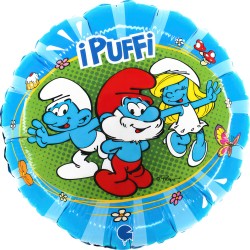 18" Μπαλόνι Στρουμφάκια iPuffi 18" Μπαλόνι Στρουμφάκια iPuffi